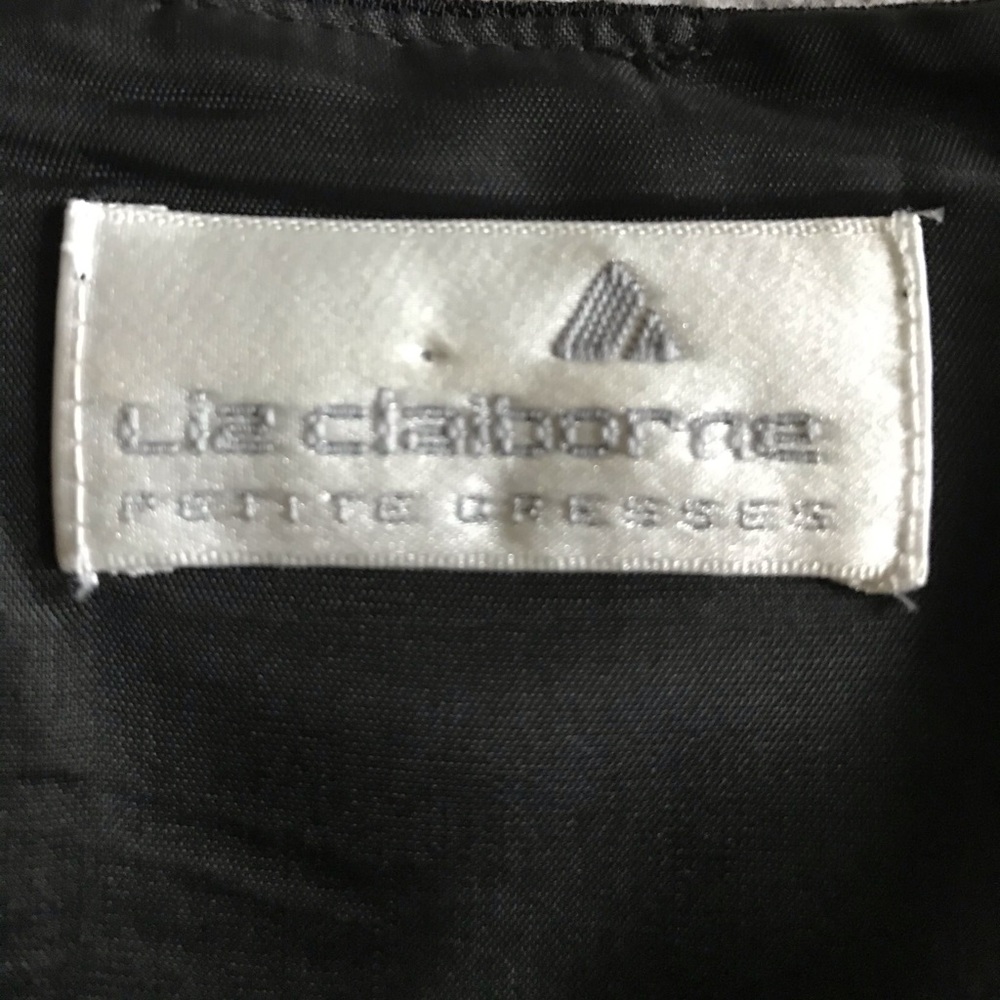 Vintage Liz Claiborne Lace-Trimmed Layered Cocktail Dress - Picture 8 of 8